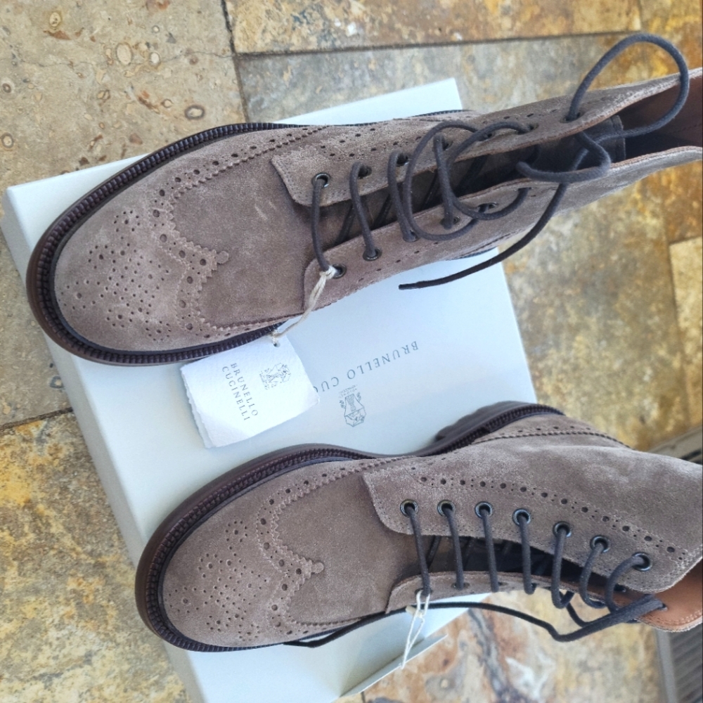 Brunello Cucinelli Leather Boot
